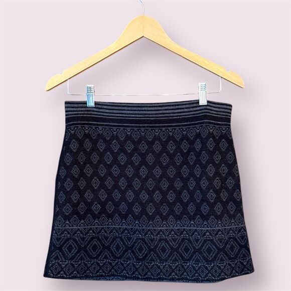 SMARTWOOL Tabaretta Double Knit Merino Wool Sweater Mini Skirt - Picture 1 of 8
